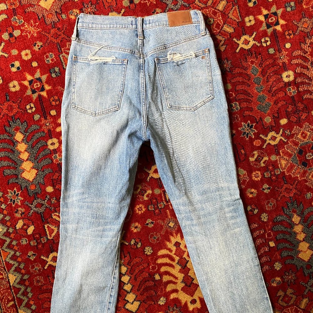 Madwell distressed jean